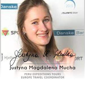Justyna Magdalena Mucha: Europe Travel and Coordinator/Lead guid
