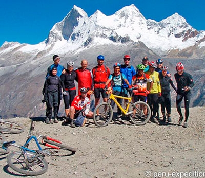 Mountainbike Cordillera Blanca Huascaran